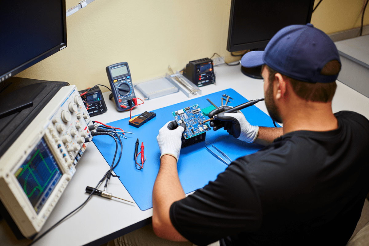 Процесс ремонта техники Pard в servicecenter-pard